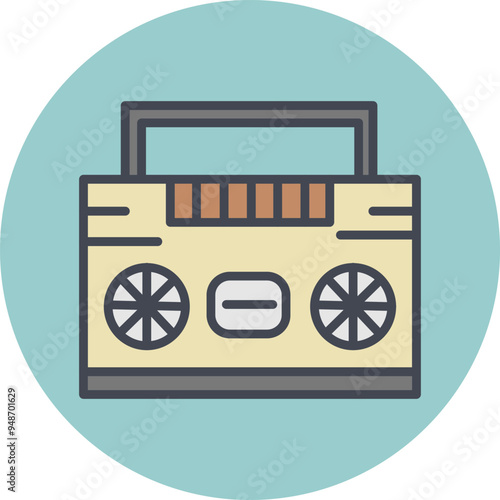 Tape Vector Icon