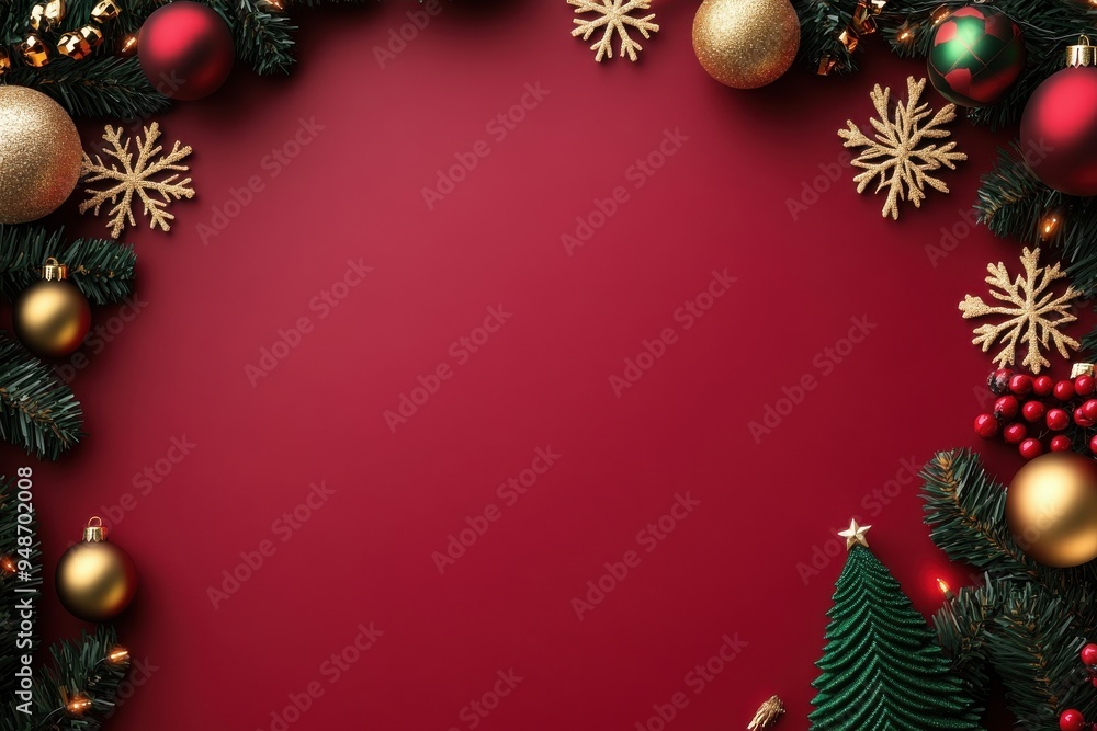 Festive Christmas Background Festive Christmas Background