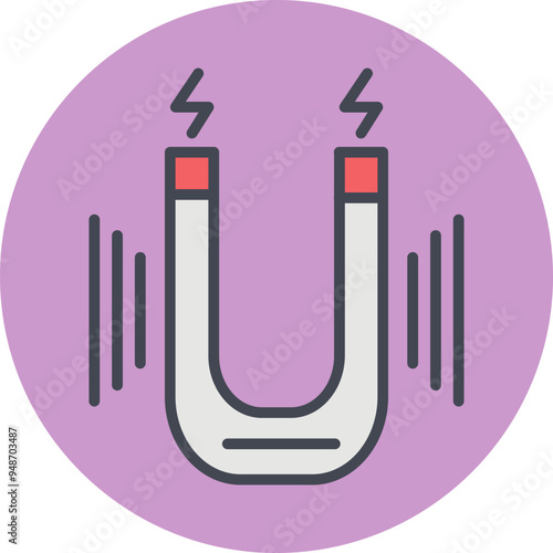 Magnet Vector Icon