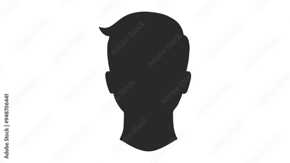silhouette of a person. avatar for incognito, default profile picture of a person head shape silhouette of a person. avatar for incognito, default profile picture of a person head shape