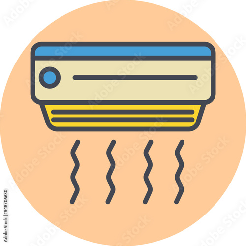Air Conditioner Vector Icon