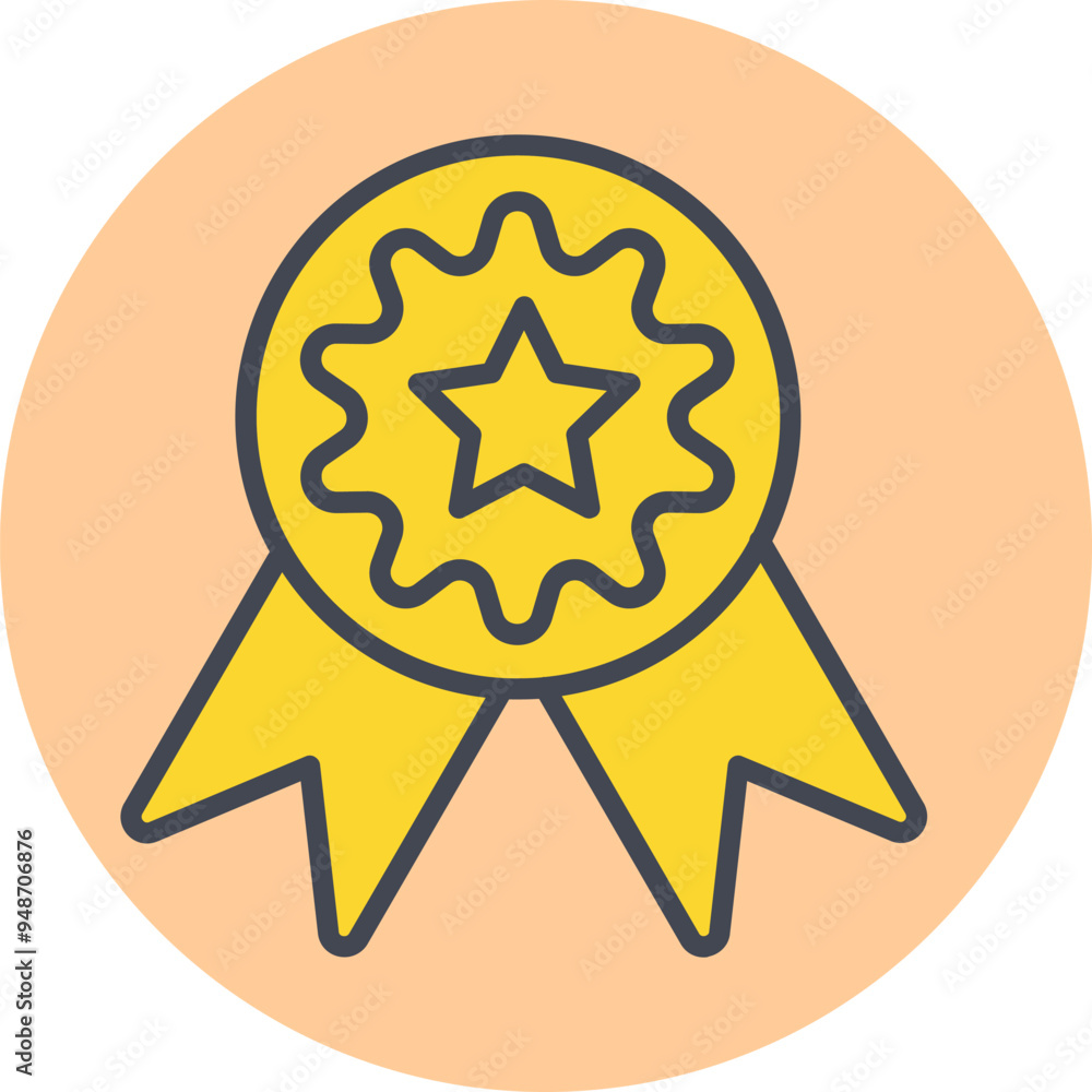 Medal Vector Icon Medal Vector Icon