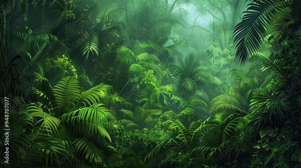 Lush green forest wallpaper Lush green forest wallpaper