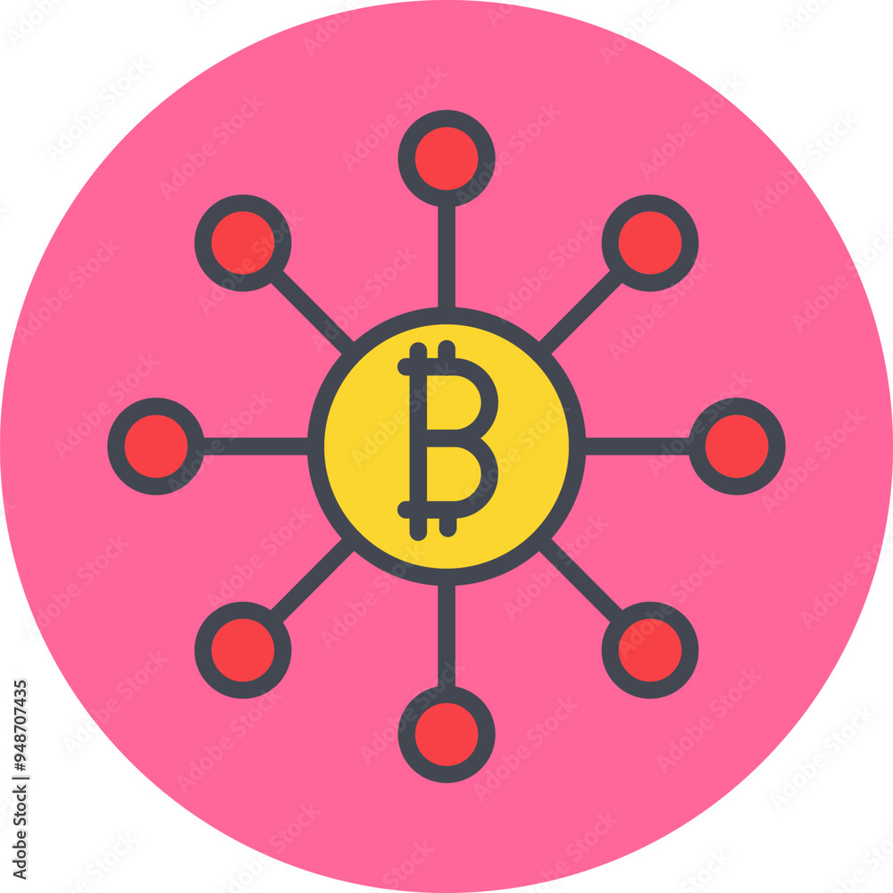 Digital Currency Vector Icon Digital Currency Vector Icon