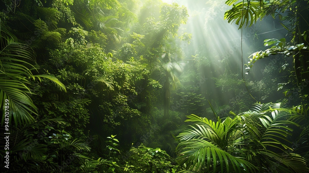 Lush green forest wallpaper Lush green forest wallpaper