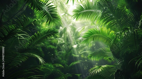 Natural forest wallpaper