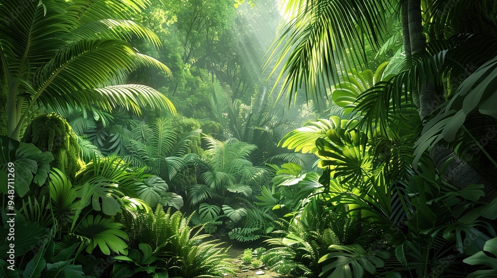 Natural forest wallpaper Natural forest wallpaper