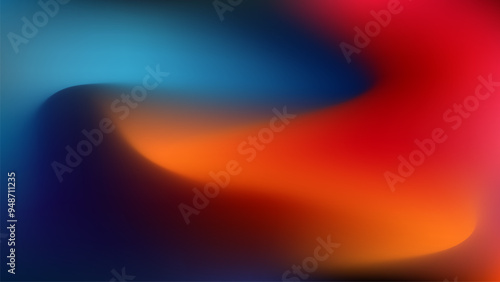 Mesh gradient background. Abstract colorful gradient mesh backgound vector