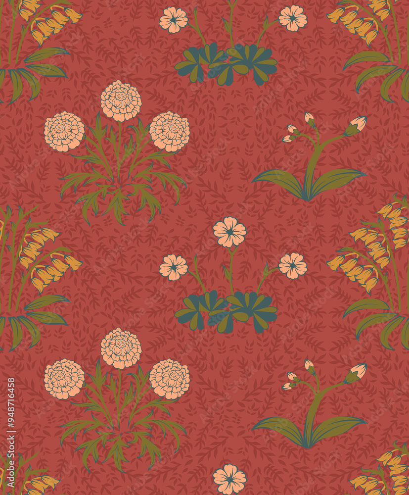 seamless beautiful wallpaper cards all over design floral leaf vintage ornament Victorian ethnic geometric print paisley pattern
seamless beautiful wallpaper cards all over design floral leaf vintage ornament Victorian ethnic geometric print paisley pattern