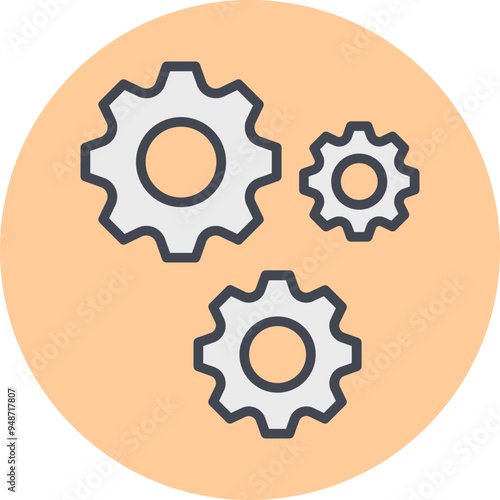 Gear Vector Icon