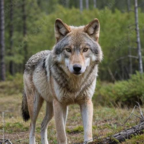 Stunning high resolution photos of a wayward proud wolf in Altai. The photos highlight and convey the purity of emotions, amazing fantastic energy. Wild animals