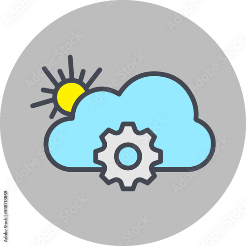 Forecast Vector Icon