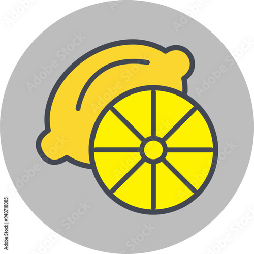 Lemon Vector Icon