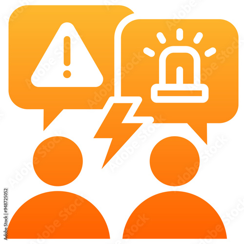 Crisis Communication Icon