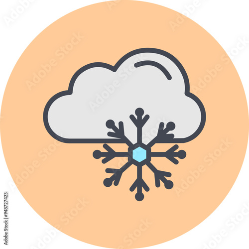 Snowy Vector Icon