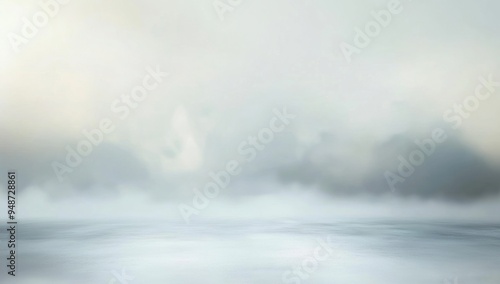 Misty Morning Landscape