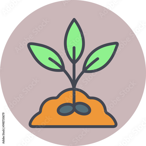 Seed Vector Icon