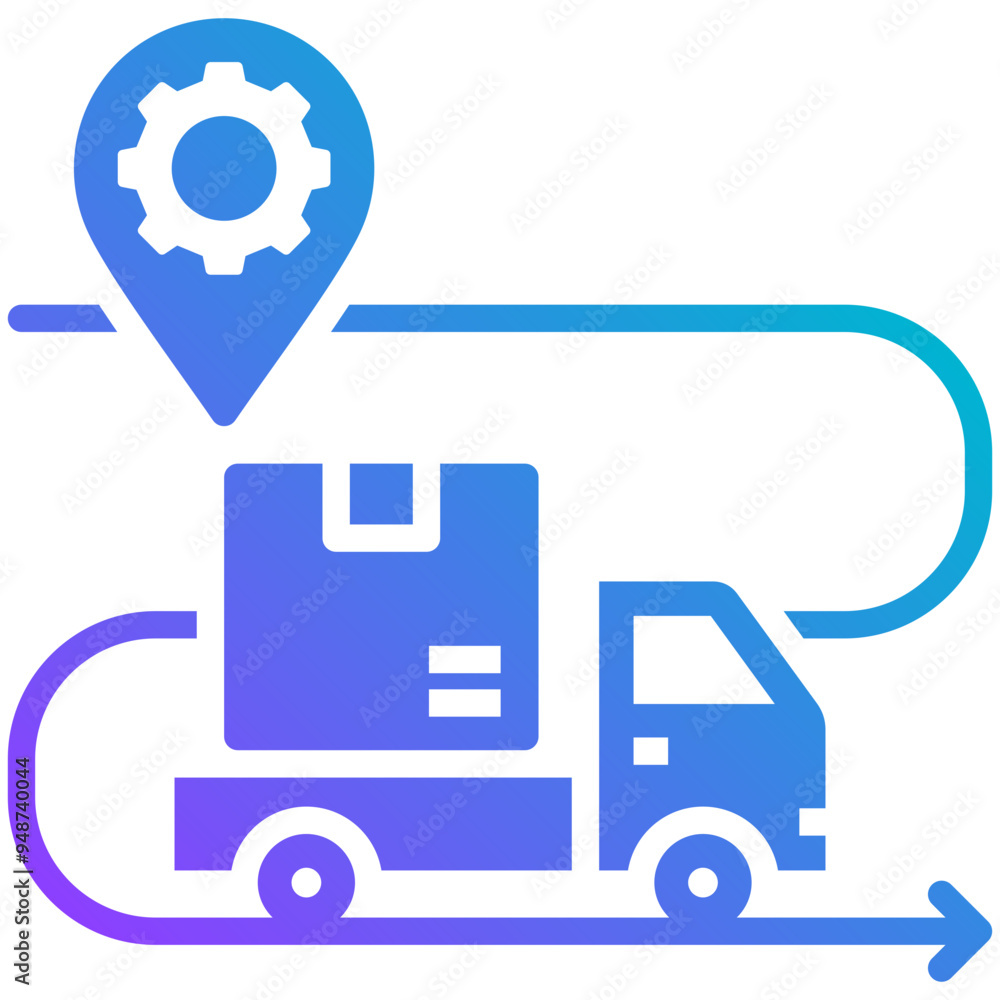 Tracking Delivery Icon Tracking Delivery Icon