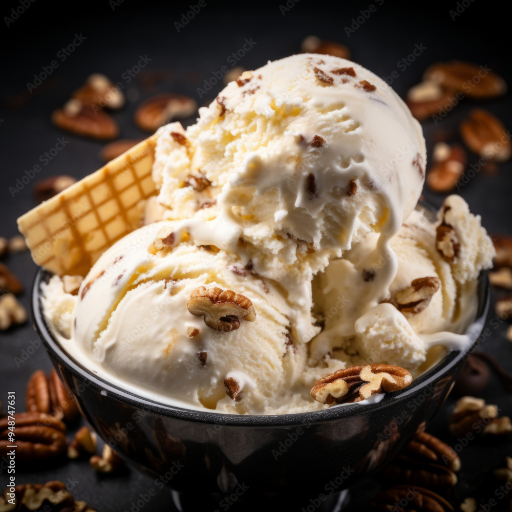 Butter Pecan Ice Cream Butter Pecan Ice Cream