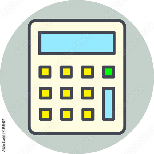 Calculator Vector Icon