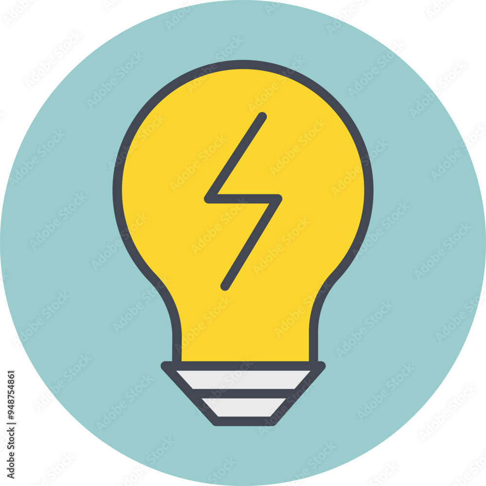 Electricity Vector Icon Electricity Vector Icon