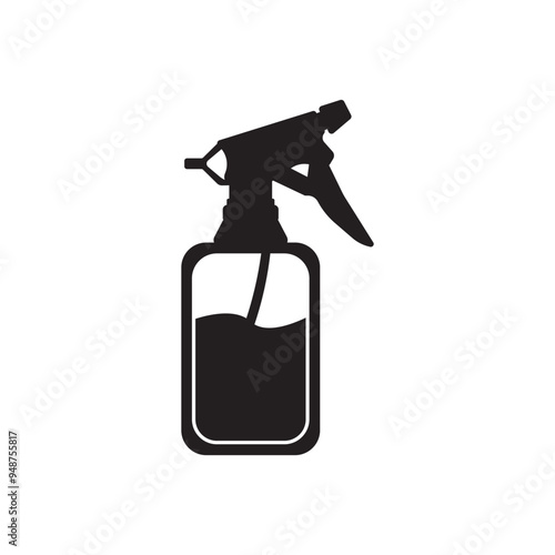Spray Bottle Icon vector illustration symbol design