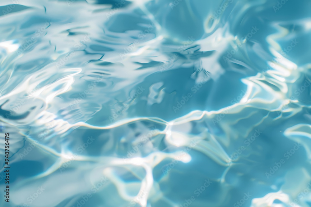 Obraz premium The image is of a body of water with ripples and waves
