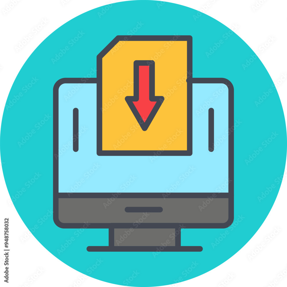 Down Vector Icon Down Vector Icon