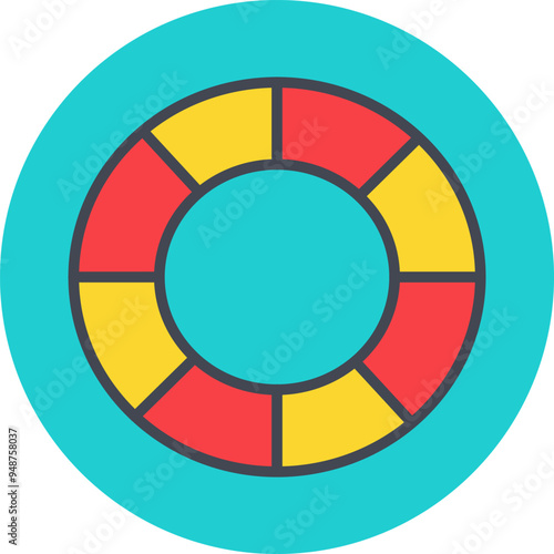 Life Preserver Vector Icon