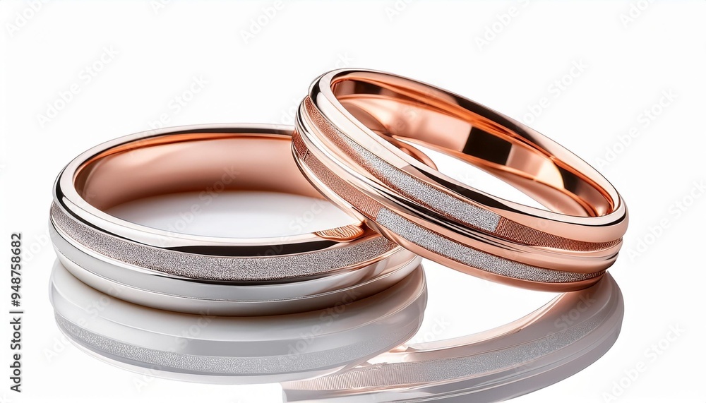 wedding rings isolated on white wedding rings isolated on white
