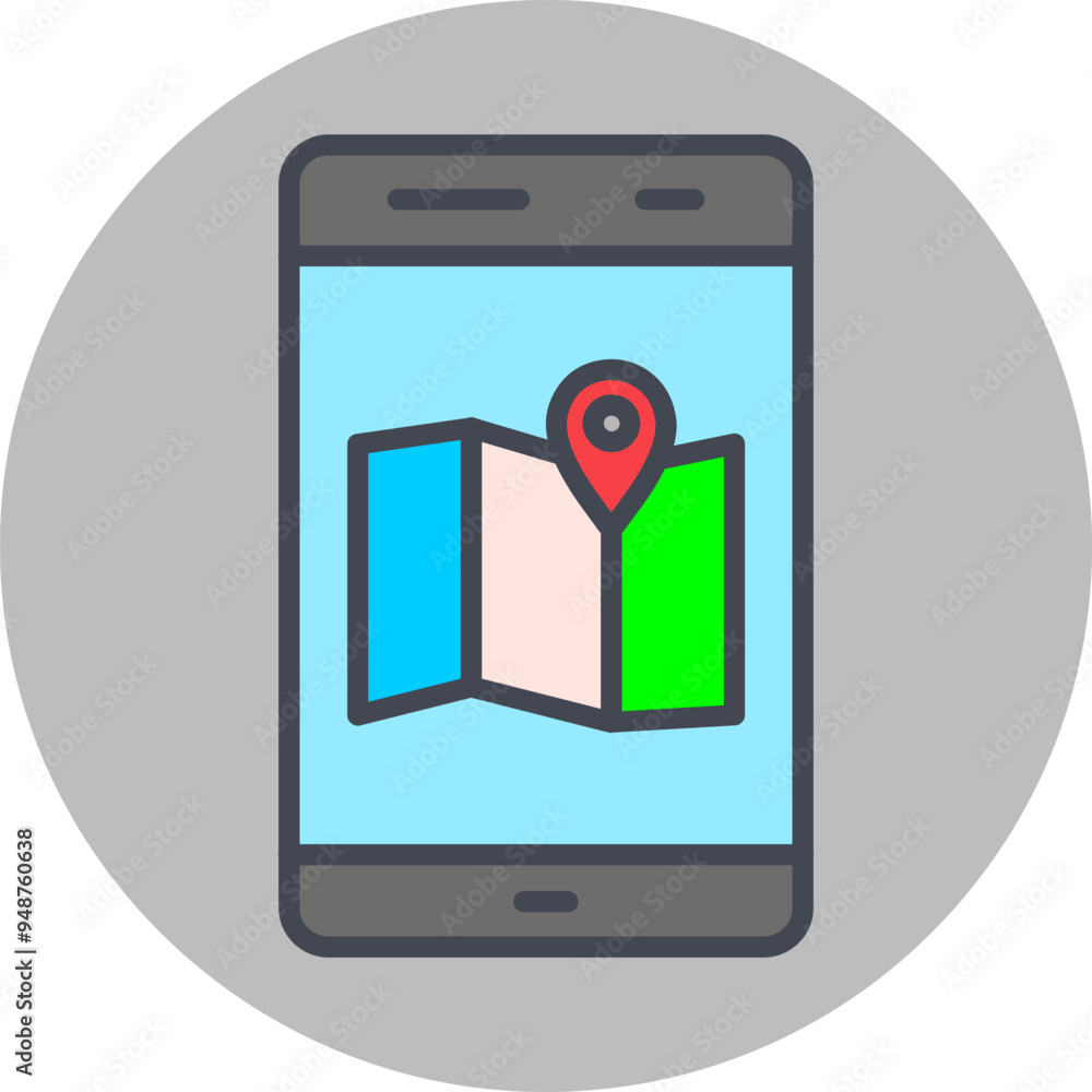 Maps Vector Icon Maps Vector Icon