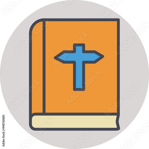 Directions Book Vector Icon