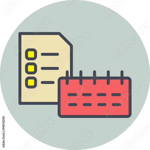 Tasks Vector Icon