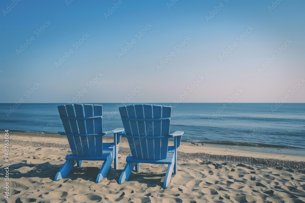 chair on the beach chair on the beach