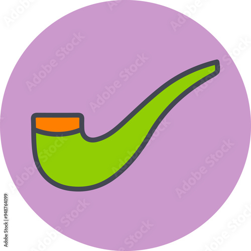 Pipe Vector Icon