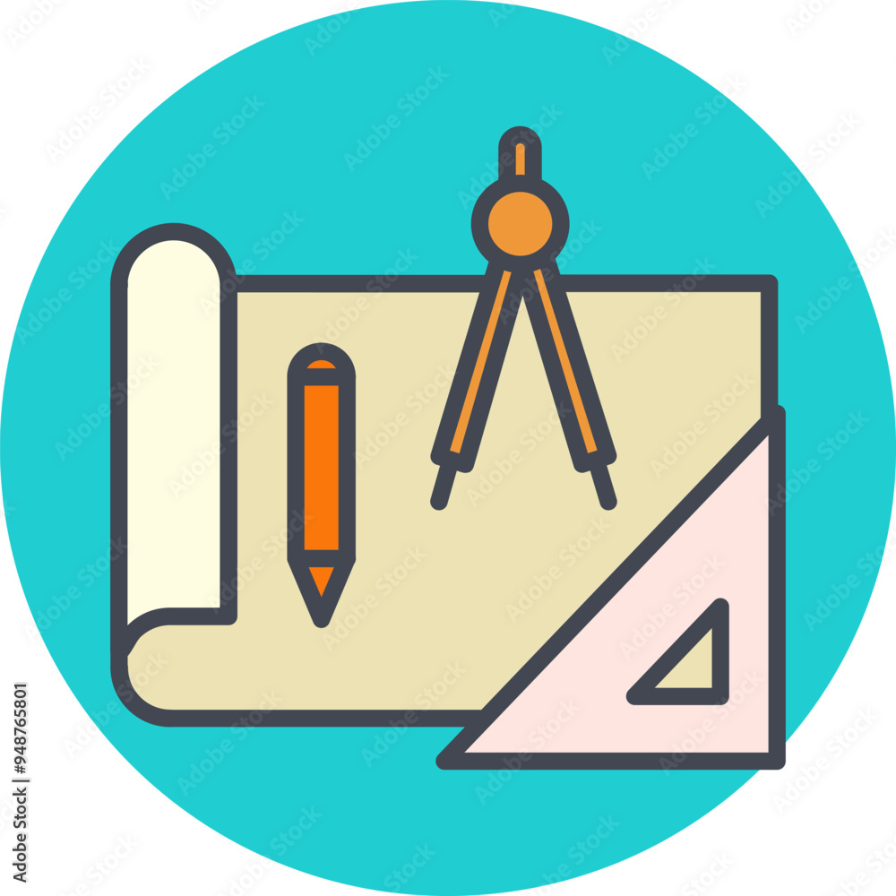 Stationery Vector Icon Stationery Vector Icon