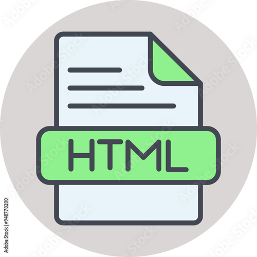 HTML Vector Icon