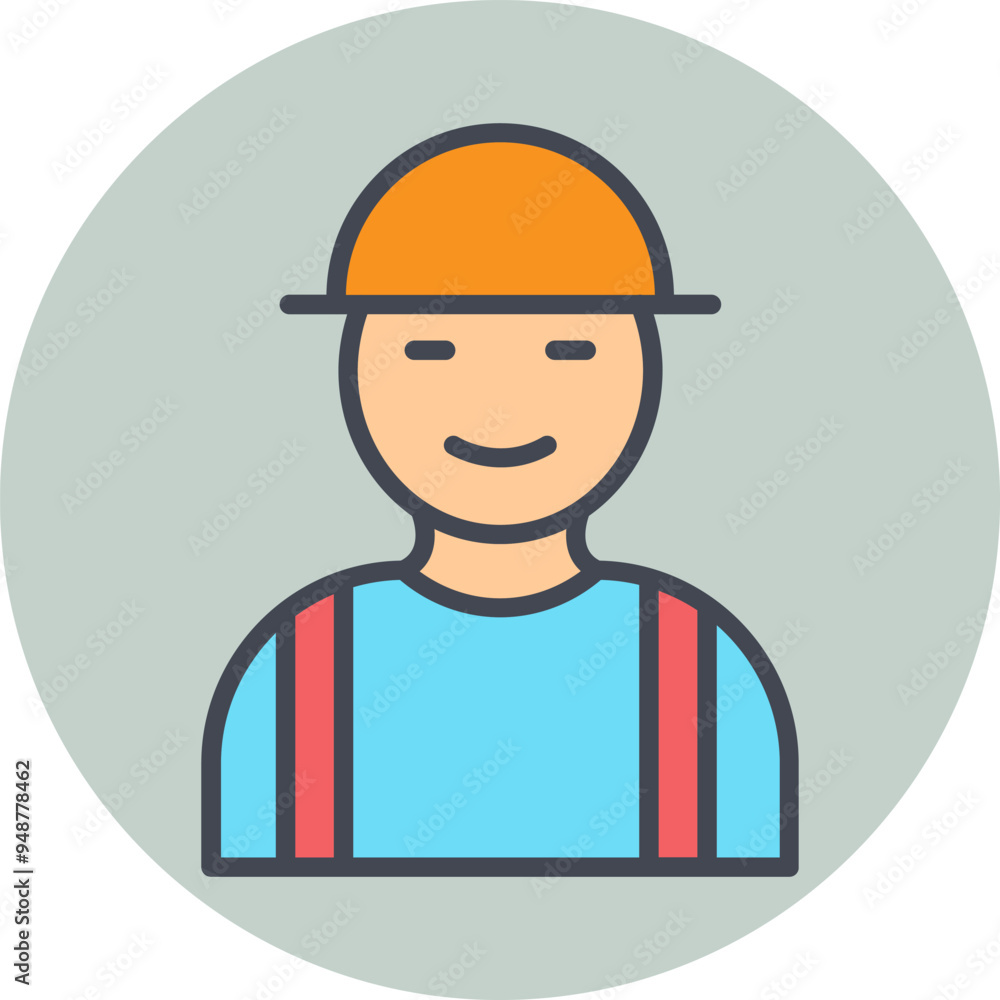 Gardener Vector Icon Gardener Vector Icon