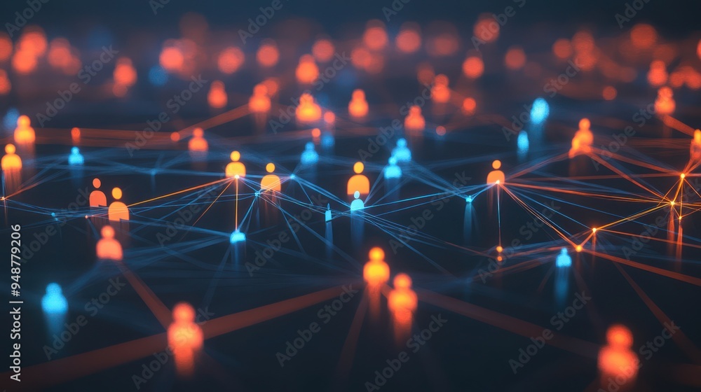 Abstract Network Connection Abstract Network Connection
