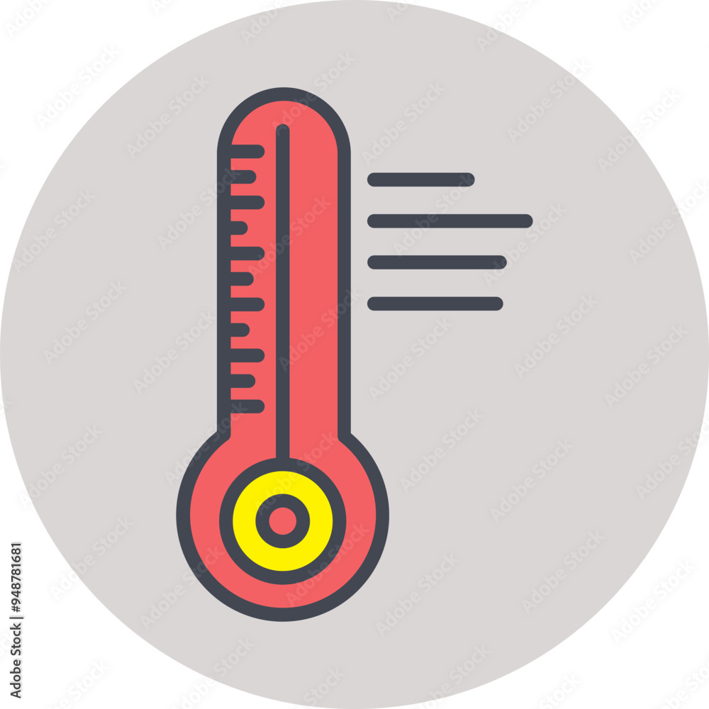 Temperature Vector Icon Temperature Vector Icon