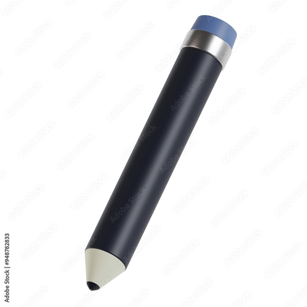 Pencil 3D Icon Illustration Pencil 3D Icon Illustration
