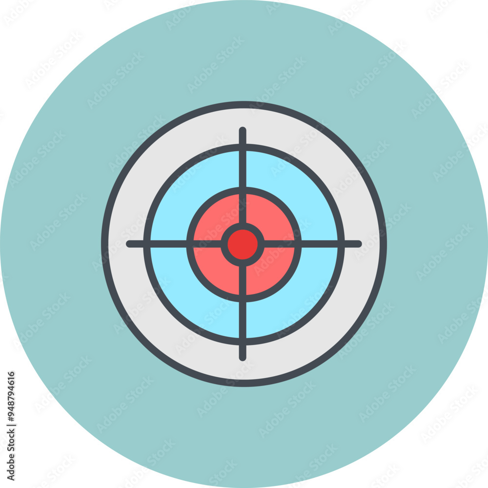 Target Vector Icon Target Vector Icon