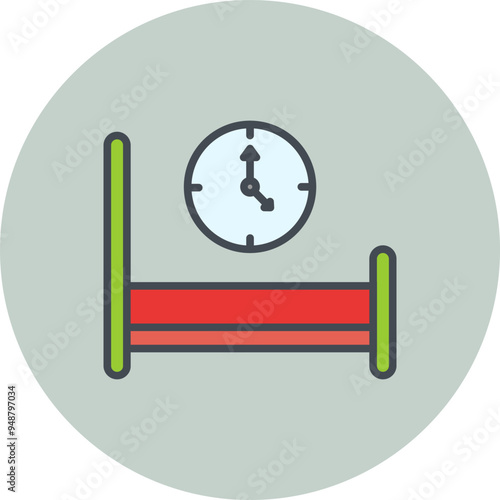 Bedtime Routine Vector Icon