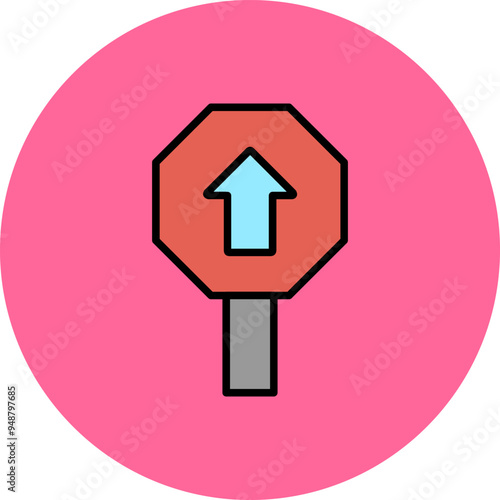 Up Arrow Vector Icon