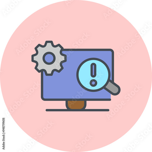 Troubleshooting Vector Icon