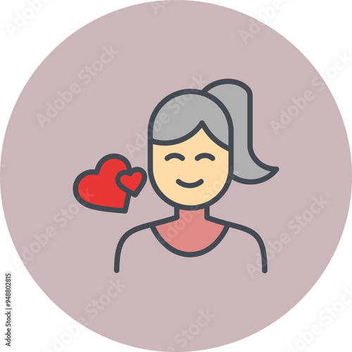 Love and Affection Vector Icon