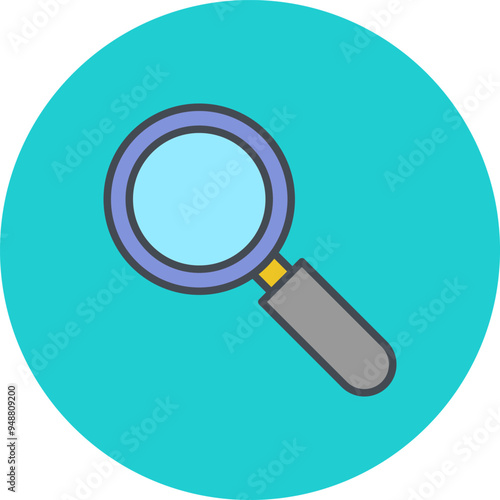 Magnifying Glass Vector Icon