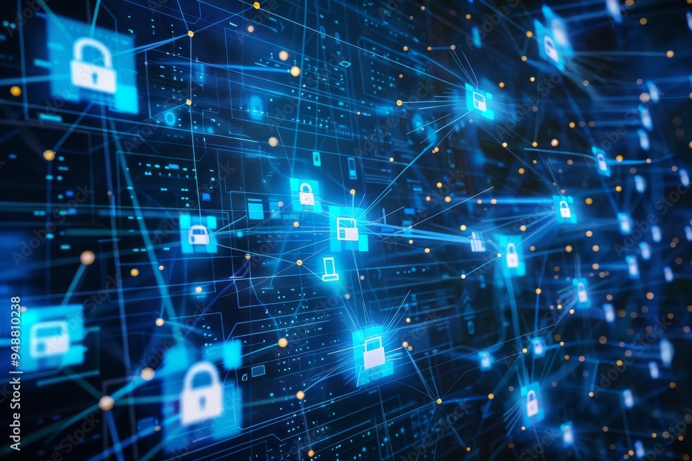 Digital data transfer and information sharing concept Digital data transfer and information sharing concept