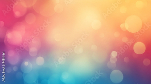 Abstract blurred gradient background in vibrant colors, evoking a sense of calm and creativity, perfect for design projects and artistic expressions