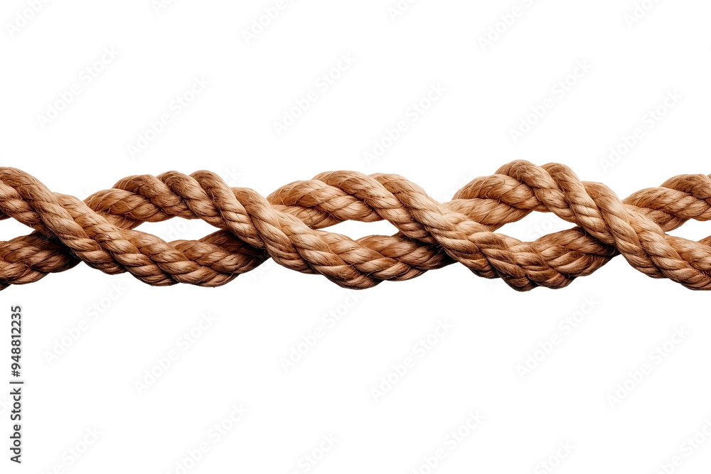 Close-up of Rope Frame Knot on Wooden Background Close-up of Rope Frame Knot on Wooden Background